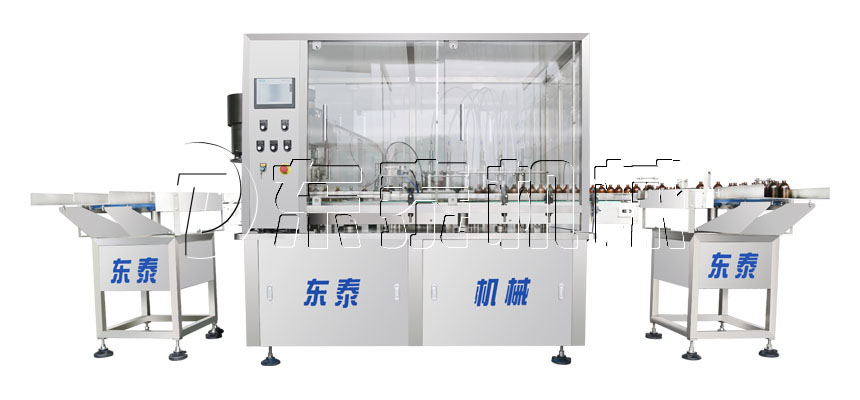 全自動旋轉式液體灌裝旋蓋一體機 全自動旋轉式液體灌裝旋蓋一體機